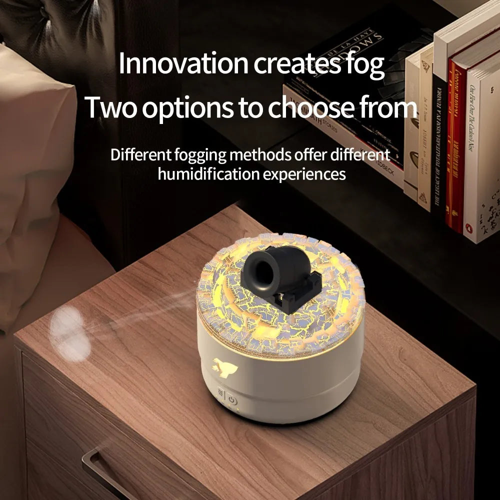 Cannon Aroma Diffuser - 7Colour Gradient Night Light