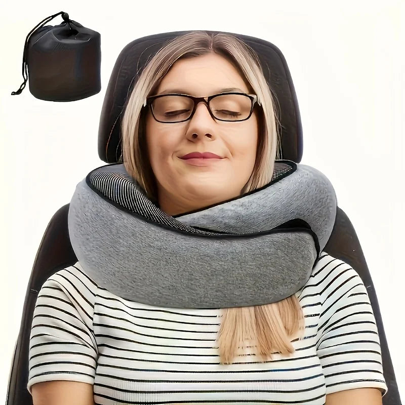 Ergonomic U-Shaped Travel Pillow