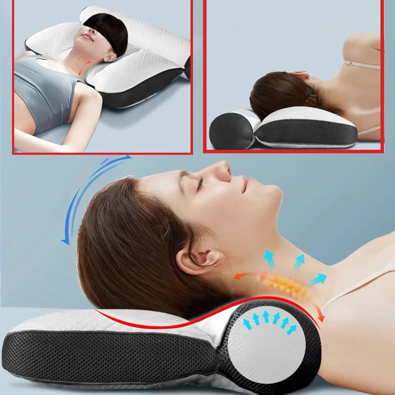 Ergonomic Spine Alignment Pillow