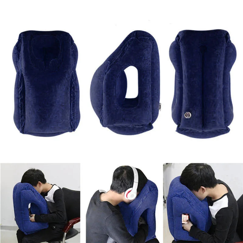 Inflatable Headrest Travel Pillow
