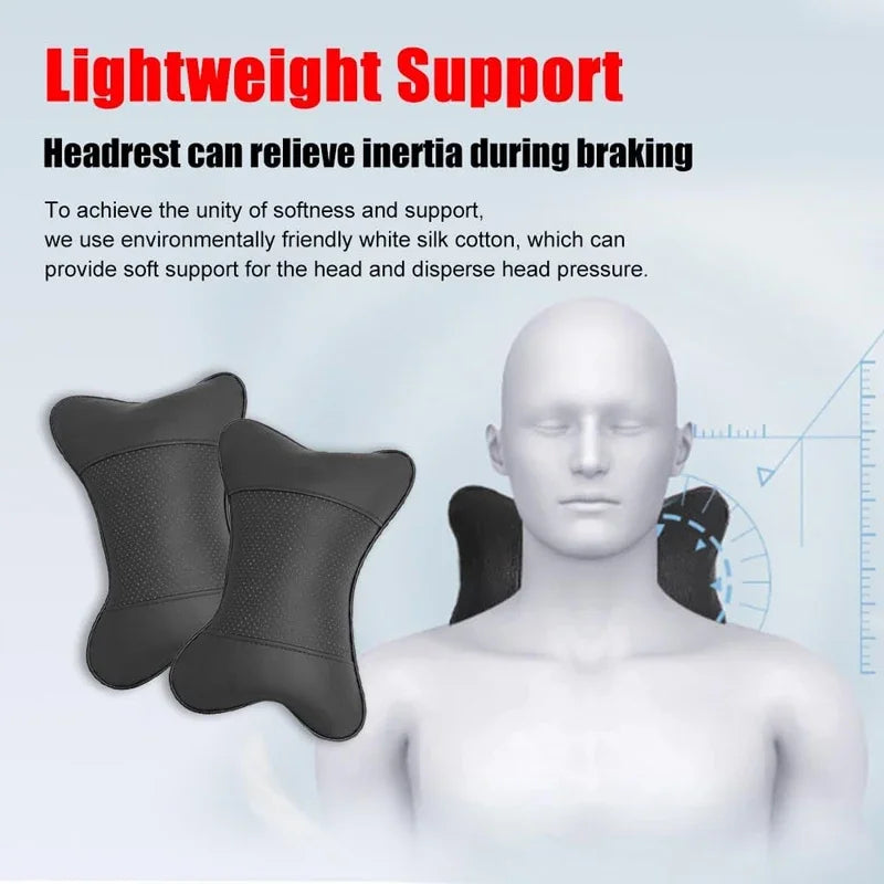 Car Seat Headrest Pillows (2pcs)