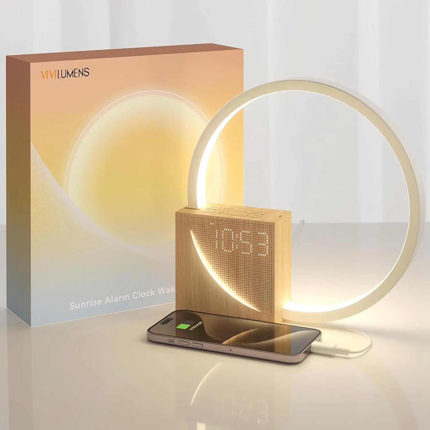 Sunrise Alarm Clock - Wake-up Light & Sleep Aid