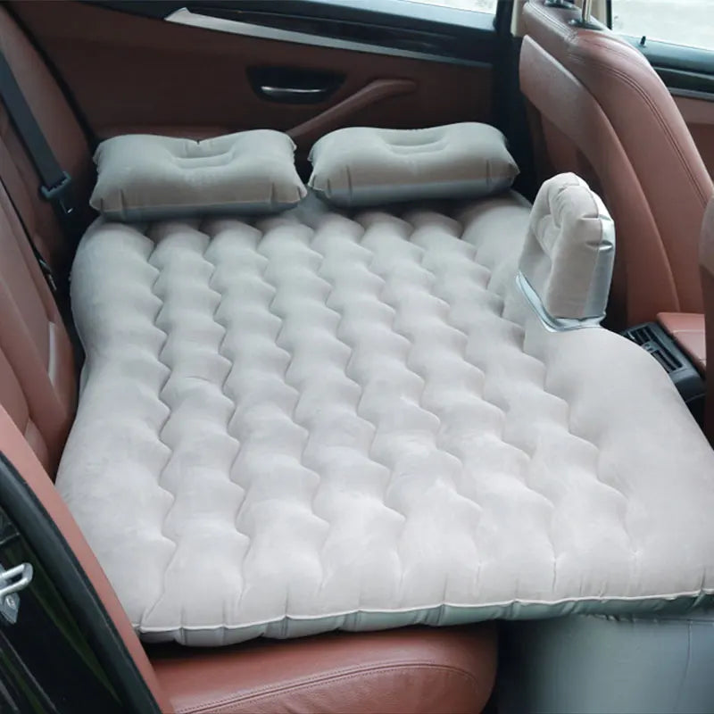 Inflatable Car Travel Bed - Multi Functional for Camping & Beach