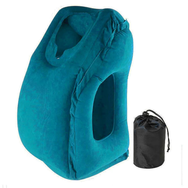 Inflatable Headrest Travel Pillow