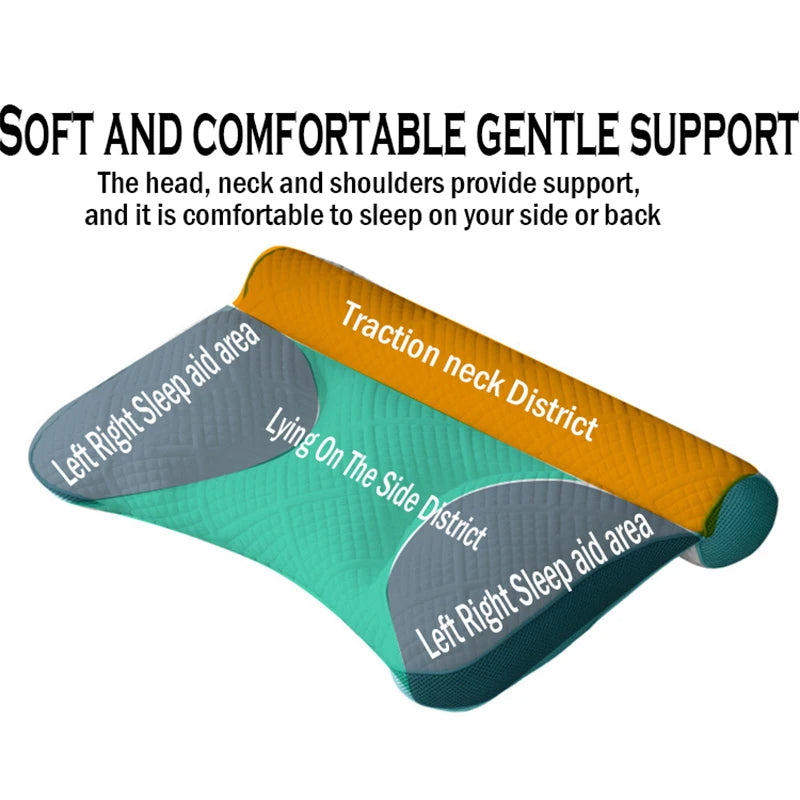 Ergonomic Spine Alignment Pillow