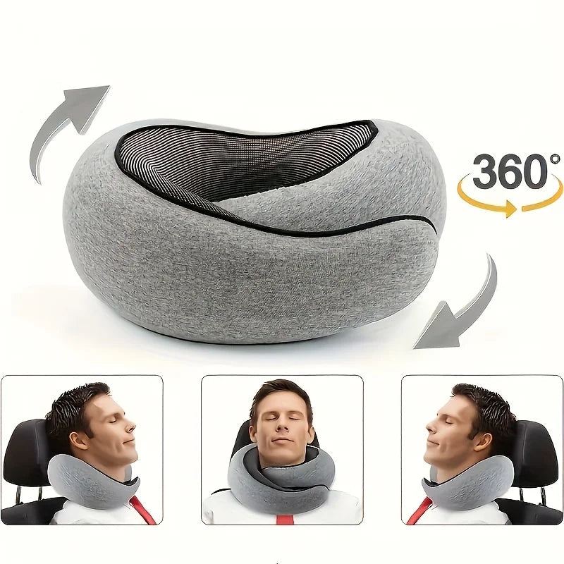 Ergonomic U-Shaped Travel Pillow