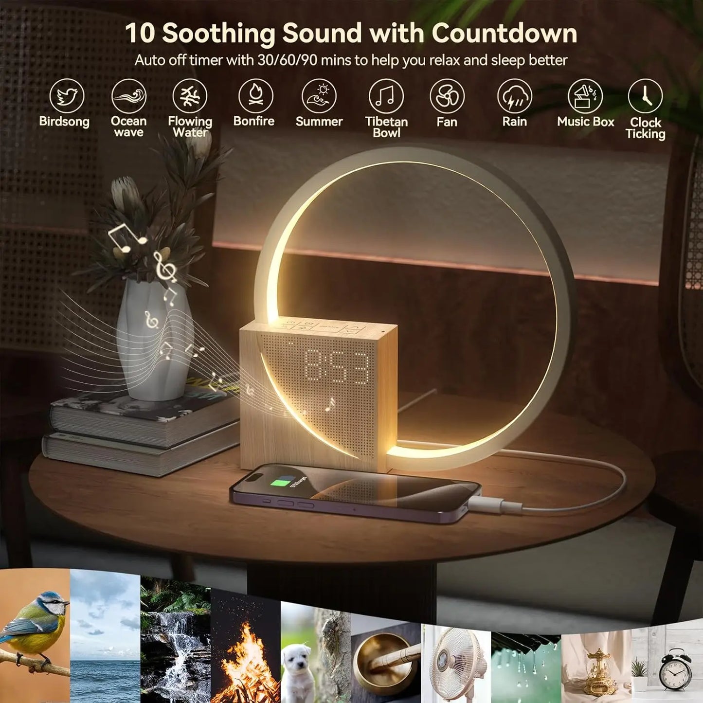 Sunrise Alarm Clock - Wake-up Light & Sleep Aid