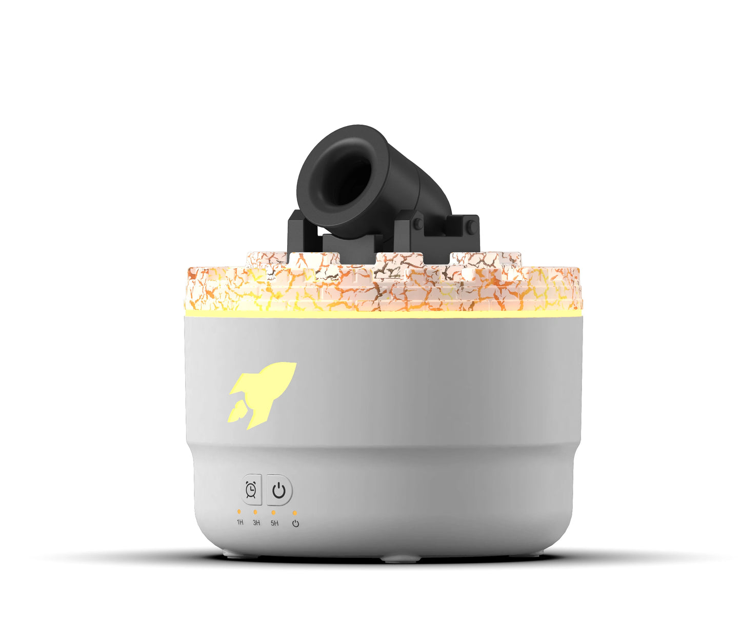Cannon Aroma Diffuser - 7Colour Gradient Night Light