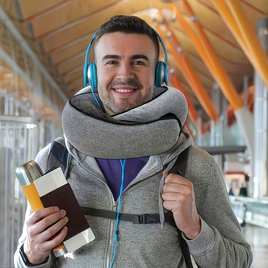 Ergonomic U-Shaped Travel Pillow