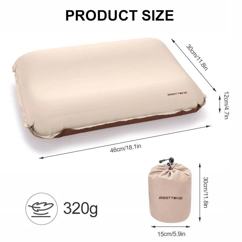 Westtune Camping Pillow - Self Inflating
